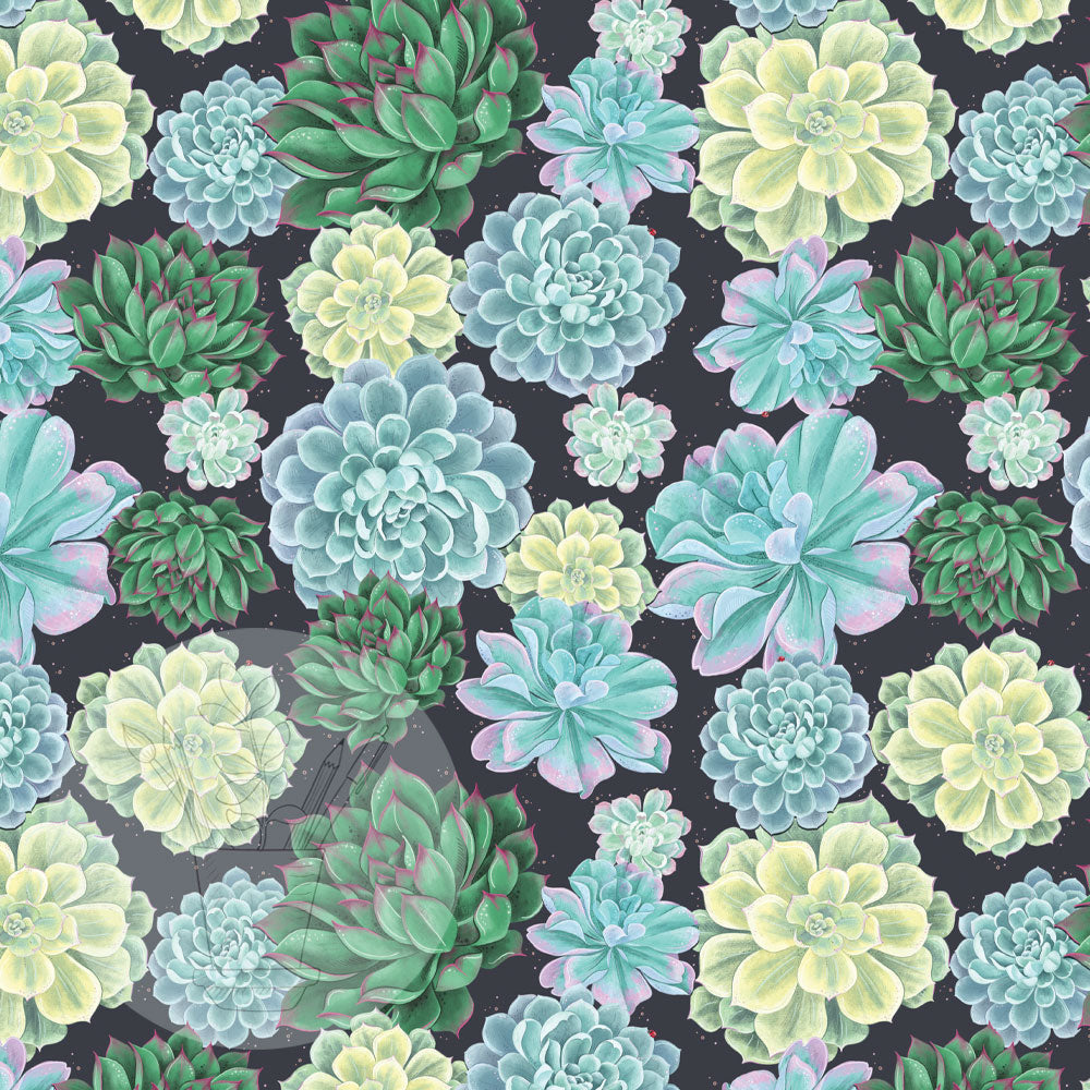succulent wrapping paper Succulent Print Gift Wrap